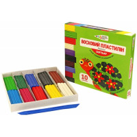 Пластилін "Craft and Joy", 10 кол., 120 г зі стеком, ГАММА