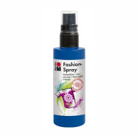 Фарба-спрей для тканин, Синя, 100 мл, Marabu