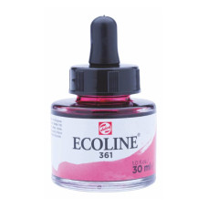 Краска акварельная жидкая Ecoline 361 Розовая светлая, 30 мл, Royal Talens