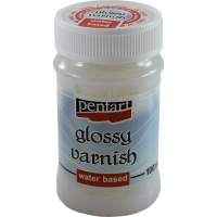 Лак фінішний на водній основі, глянцевий, 100 мл, Pentart