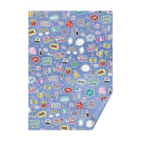 Папір з малюнком "Patches", 50*70см, 300 г/м2, Heyda