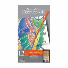 Набор пастельных карандашей, Fine Art Pastel, 12 шт, мет, упаковка, Cretacolor