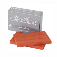 Палички Сангіна жирна 7x14 мм, 6 шт./коробка, Cretacolor