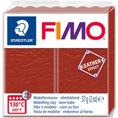 Пластика Leather-effect, Іржа, 57 гр, Fimo