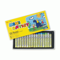 Пастель олійна MINI 16кол., MOPS-16, MUNGYO