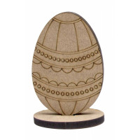 Заготовки Яйцо 7 на подставке МДФ ROSA Talent 8,5х6х0,6 см (2 шт набор)