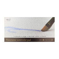 Склейка для акварели Panoramic (20х40 см), 260 г м2, 20л, SMILTAINIS