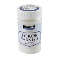 Лак финишный на водной основе, Dekor varnish, матовый, 50 мл, Pentart