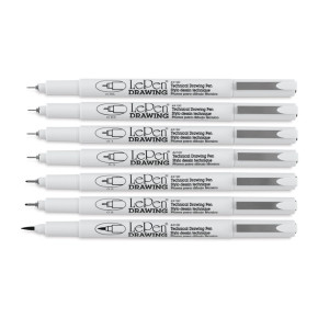 Мульти-лайнер, 0.03мм, чорний, 4600-S, Marvy