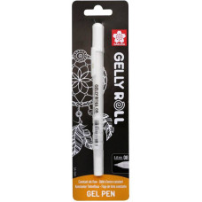 Ручка гелевая Gelly Roll BASIC MEDIUM 08, Белая, в блистере, Sakura