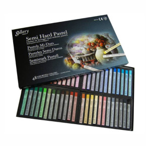 Пастель сухая, проф, полутв, 48цв, квадр, MPL-48, MUNGYO