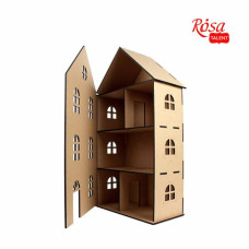 Кукольный домик Амстердам, МДФ, 71х37х18 см, ROSA TALENT