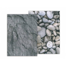 Бумага с рисунком Галька/Камень, А4(21х29,7 см), двухсторонняя, 300 г м2, Heyda