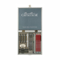 Набір для графіки Silver Box, 17 шт., дер. коробка, Cretacolor