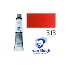 Краска масляная Van Gogh, (313) AZO Красный светлый, 200 мл, Royal Talens