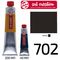 Краска масляная ArtCreation, (702) Сажа газовая, 200 мл, Royal Talens