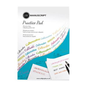 Склейка для каліграфії, Creative Writing Practice Pad А4, 80 г/м2,50 л, Manuscript