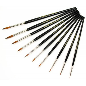 Кисть Колонок круглый, Classic 3007R, № 000, к,р KOLOS