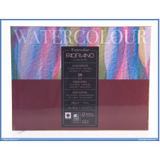 Склейка-блок для акварели Watercolor A3 (30х40 см), 200 г м2, 20л, среднее зерно, Fabriano