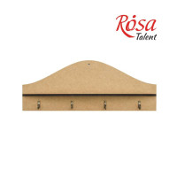 Полка с вешалкой, МДФ, 40х15х6 см, ROSA TALENT