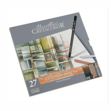 Набор карандашей для рисунка Creativo, 27 шт, мет, упаковка, Cretacolor