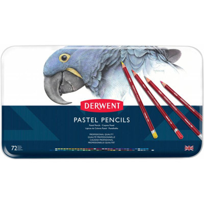 Набор пастельных карандашей Pastel Pencils в мет,короб, 72цв, Derwent