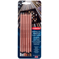 Набір кольорових олівців Metallic TRADITIONAL, 6 кол., блістер, Derwent