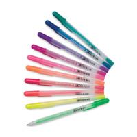 Ручка гелевая MOONLIGHT Gelly Roll, Оранжевая флуоресцентный, Sakura