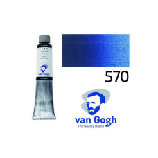 Краска масляная Van Gogh, (570) Синий ФЦ, 200 мл, Royal Talens