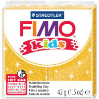 Пластика Fimo kids, Золото з блискітками, 42г, Fimo