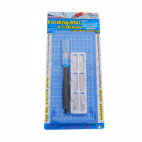 Набор для моделирования 2043: коврик самовосстанавливающийся, нож макетный, 6 сменных лезвий, DAFA