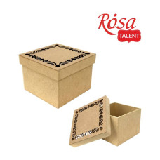 Коробка с фигурной крышкой 1, МДФ, 20х20х15 см, ROSA TALENT