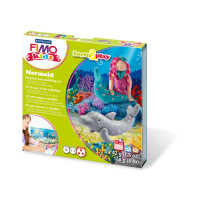 Набор пластики Fimo kids, Русалка , 4 цв.х42 г, Fimo