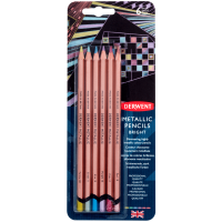 Набір кольорових олівців Metallic COLOURS, 6 кол., блістер, Derwent