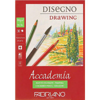 Склейка для рисунка Accademia А5 (14,8х21см), 200 г м2, 30л., Fabriano