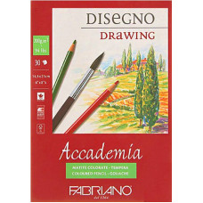Склейка для рисунка Accademia А5 (14,8х21см), 200 г м2, 30л., Fabriano