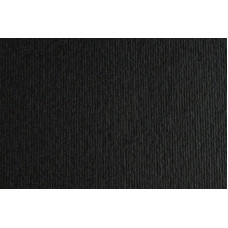 Бумага для дизайна Elle Erre B1 (70х100см), №15 nero, 220 г м2, черная, две текстуры, Fabriano
