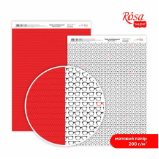 Бумага дизайнерская двусторонняя матовая Be in color 1, 21х29,7 см, 200 г м2, ROSA TALENT