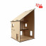 Кукольный домик Модерн 1, МДФ, 52х32х32 см, ROSA TALENT