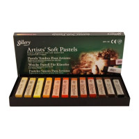 Пастель сухая, проф, мягкая, 12цв, ЗЕ млЯ, квадр, MPV-12Е, MUNGYO