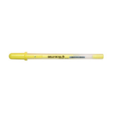Ручка гелевая MOONLIGHT Gelly Roll, Желтая флуорисцентная, Sakura